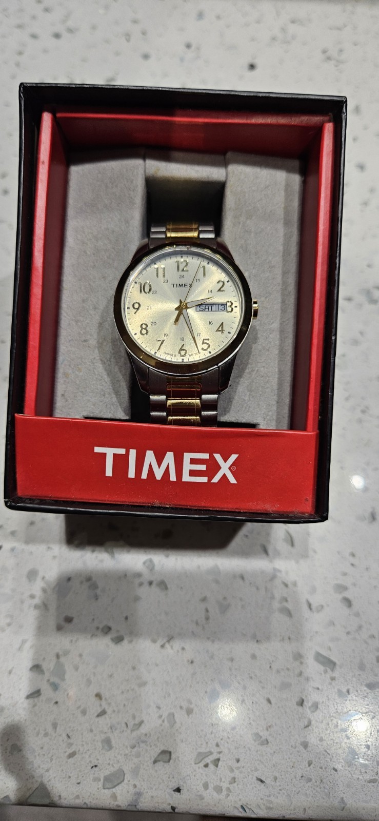 Timex Men’s Expansion Band Watch – Two-Tone T2M935JT, 753048326624