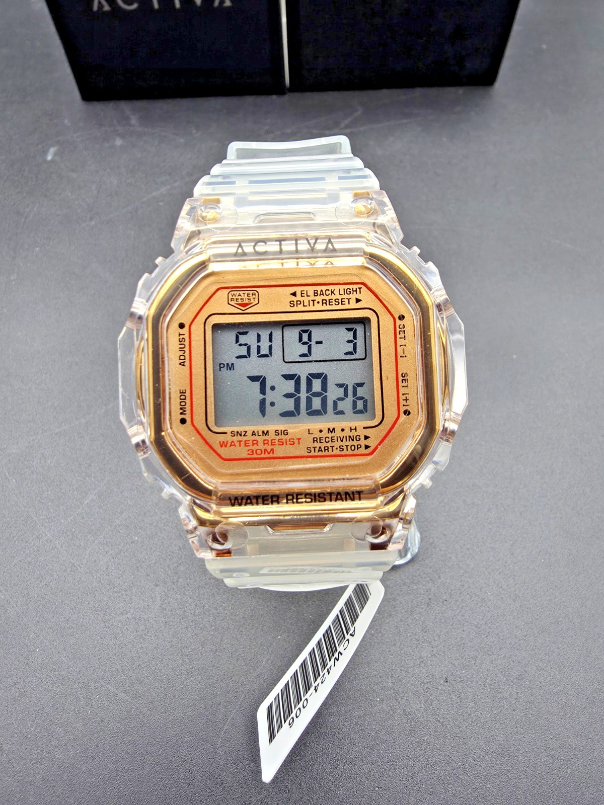 Activa X Invicta Collaboration Men’s Watch – 44.5mm Transparent ACW424-006