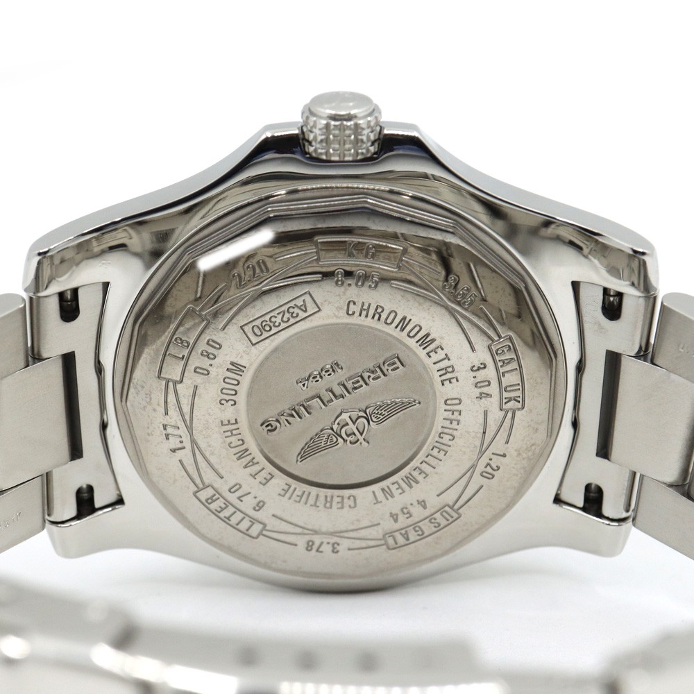 Breitling GMT A3239011 / C930 43.0mm Stainless Steel Blue Wristwatch #UW1649