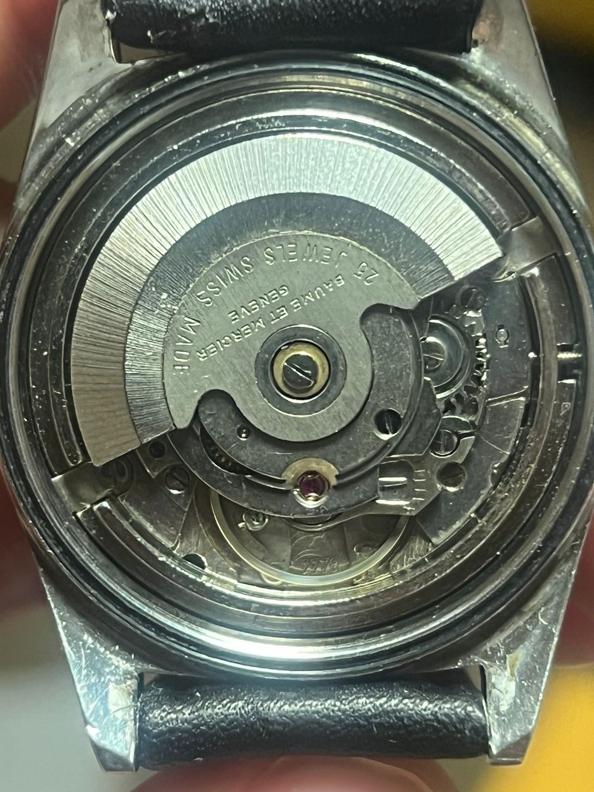 Baume & Mercier Baumatic Automatic Large 36mm Vintage Wristwatch