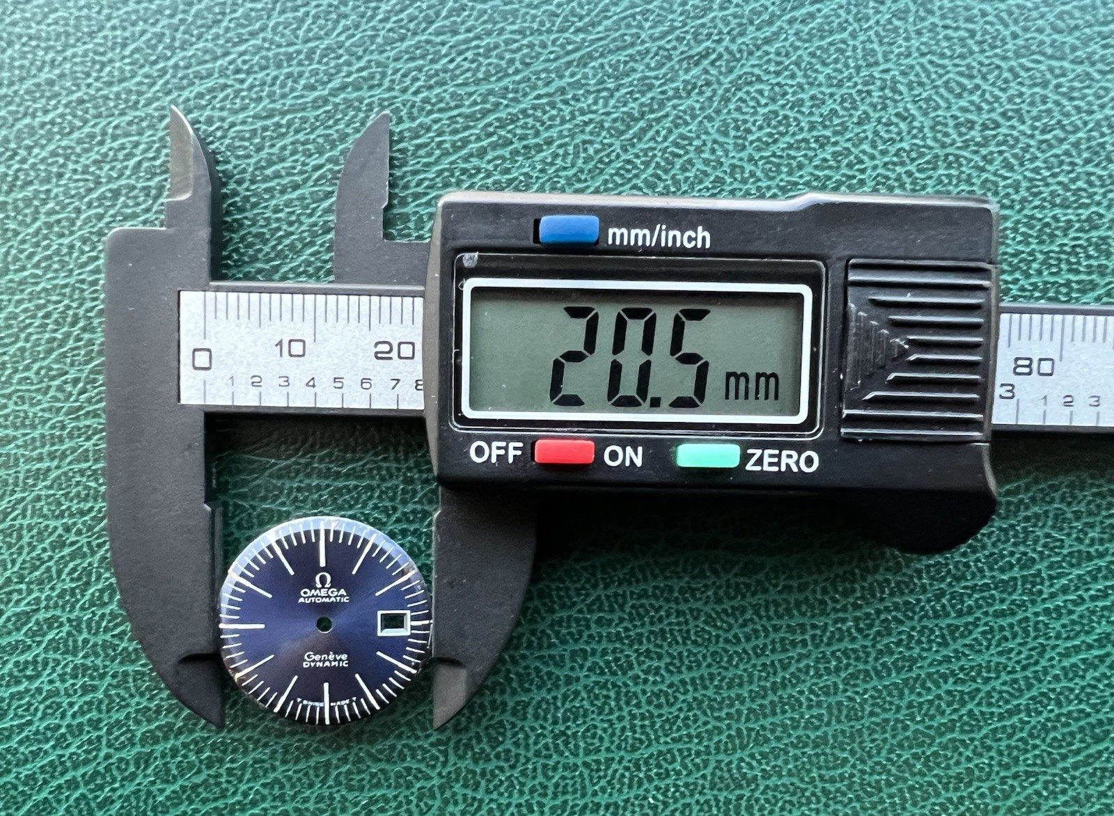 Authentic Omega Genève Dynamic Automatic Ladies 20.5mm Blue DIAL – OC#1304