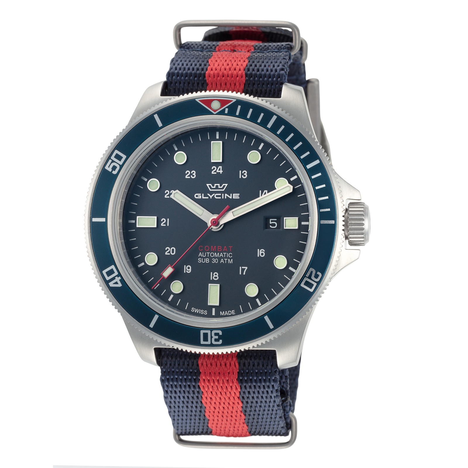 Glycine Men’s Combat Sub 46mm Automatic Watch GL0257