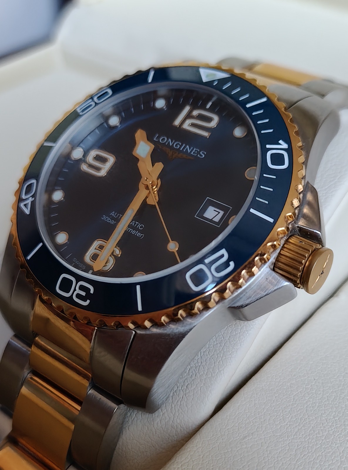 Longines HydroConquest Automatic 41mm Quartz Blue Dial Mens Watch L3.742.3.96.7