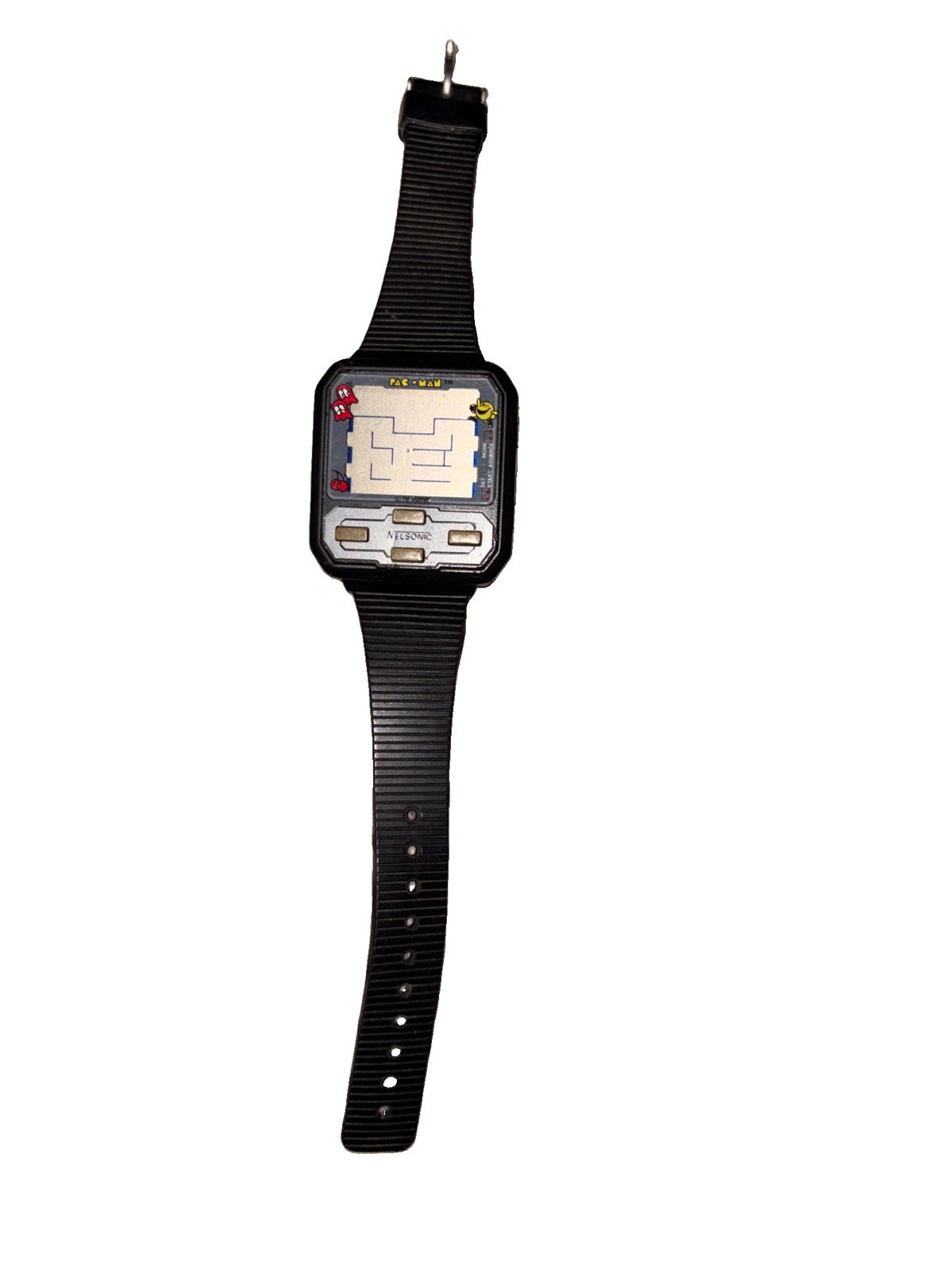 1983 Pac-Man Midway Nelsonic Berger Watch. UNTESTED.