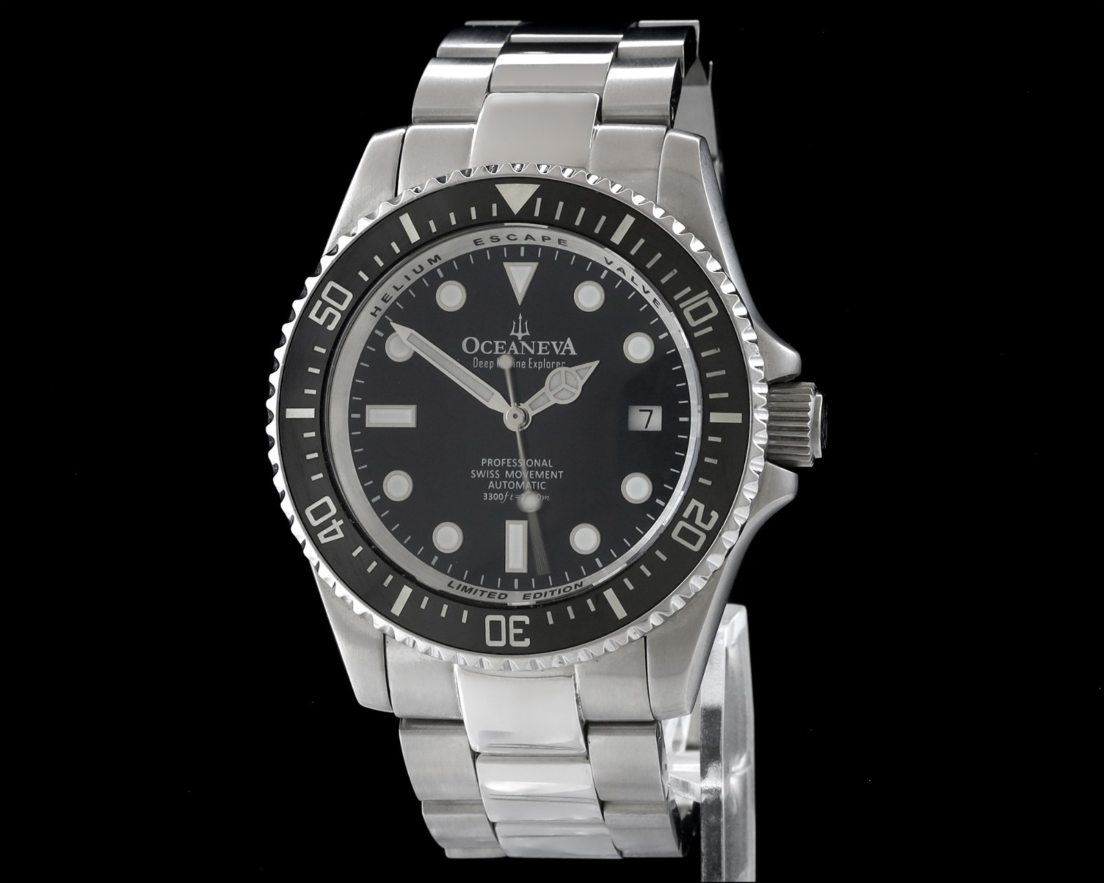 OCEANEVA Deep Marine Explorer Pro Limited Edition 131/1000 Swiss Automatic Watch