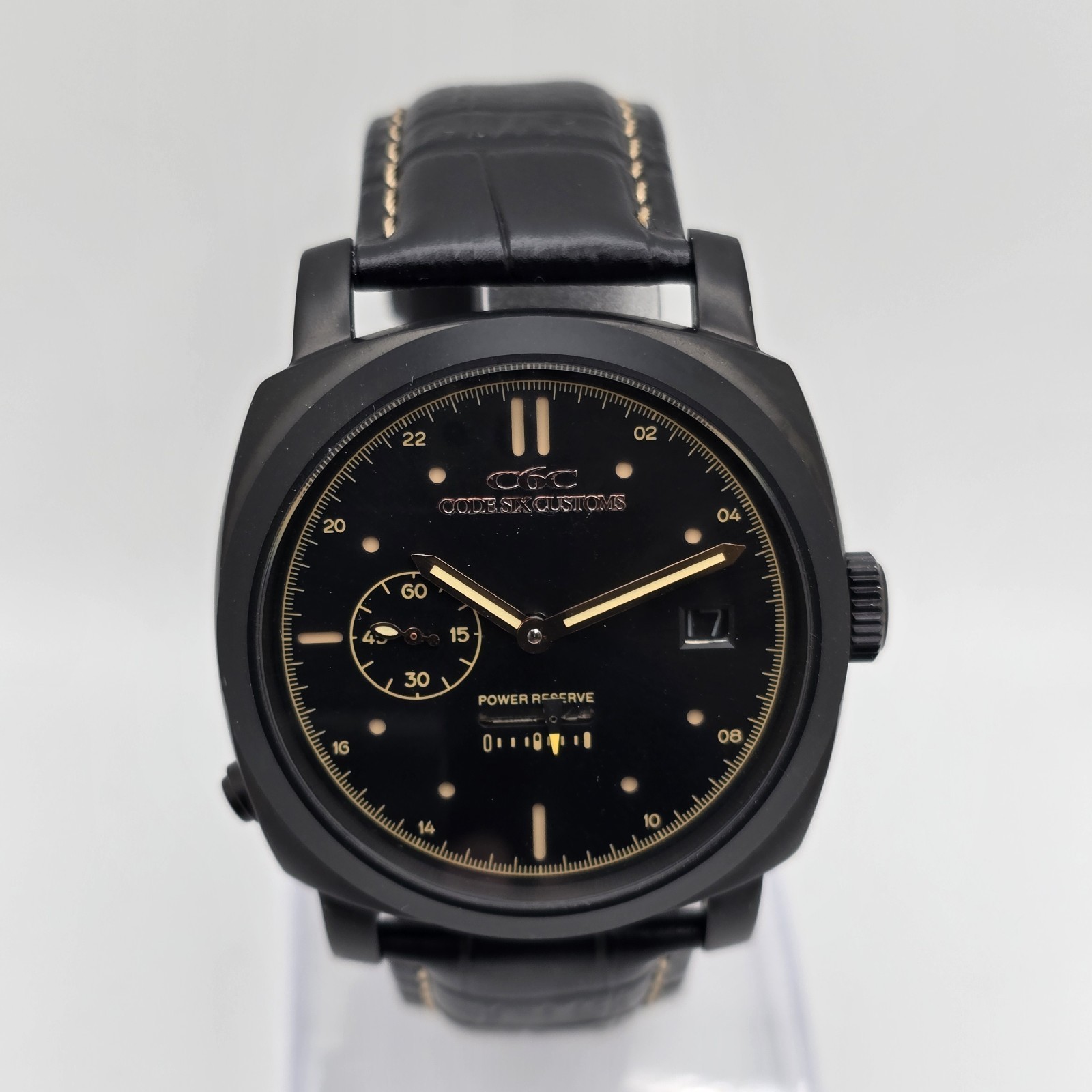 Custom-Built Automatic Watch – 45mm Power-Reserve “Big Boy”