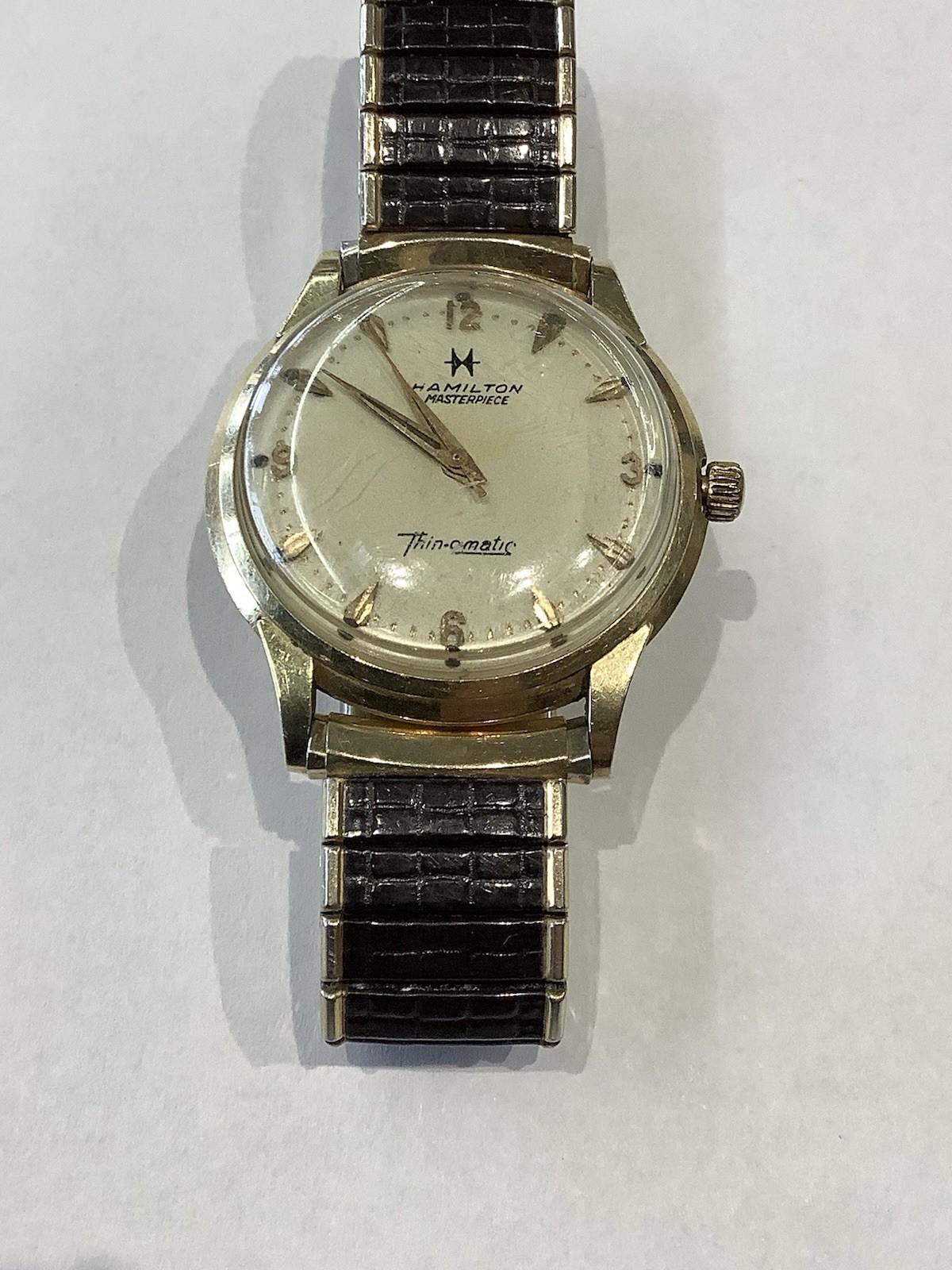 Hamilton Masterpiece Thin-O-Matic 14K Gold