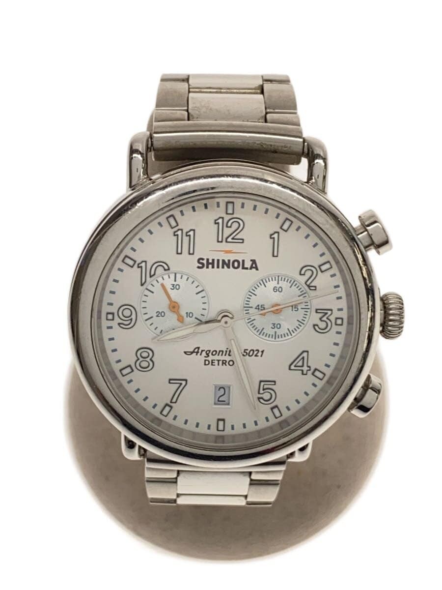 SHINOLA DETROIT Quartz Men’s Watch From Japan G0902