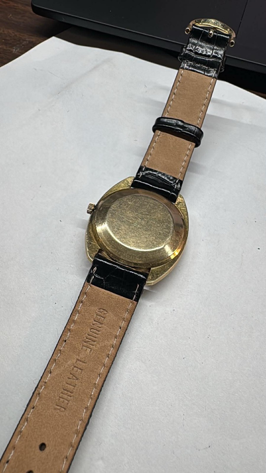 Vintage Longines Automatic Ultra-Chron Date Indicator 35mm Watch RUNS (A450)