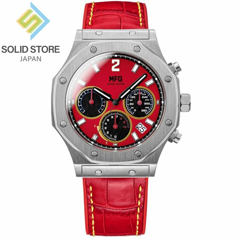 Angel Clover x MF GHOST Solar Watch Ferrari 488 GTB EVS43MFG-FR Akaba MFG