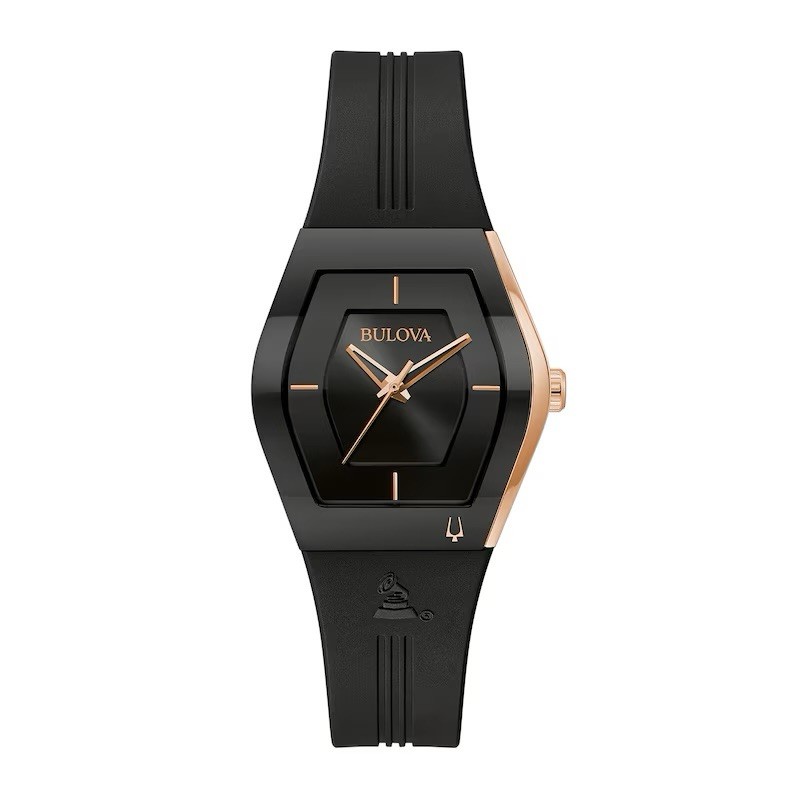 Bulova Latin Grammys Special Edition Men’s Analog Dress Watch Black Gold