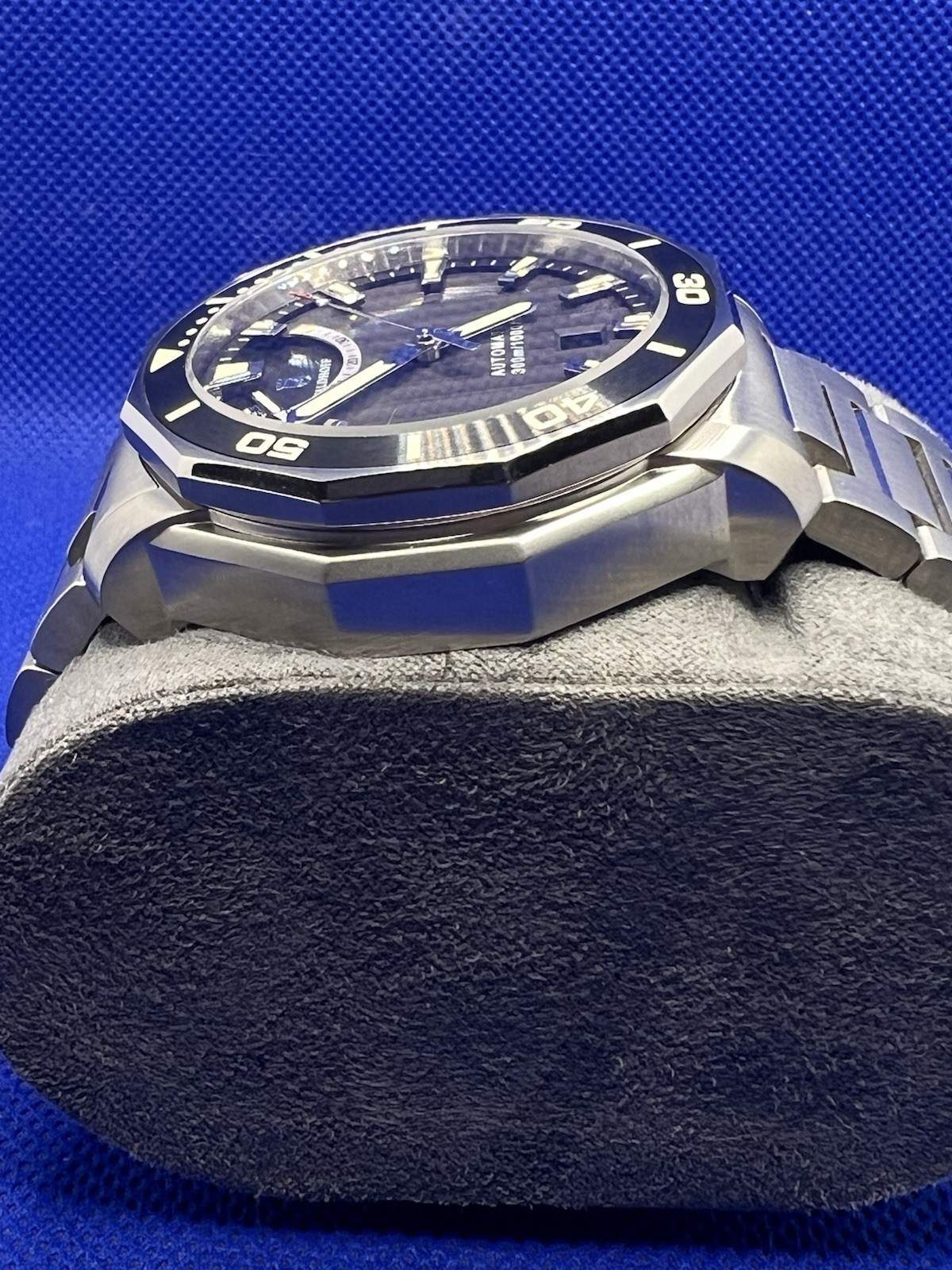 Waldhoff Seawolf II Labradorite SS MW-26CL Automatic Watch Full Set Box Papers