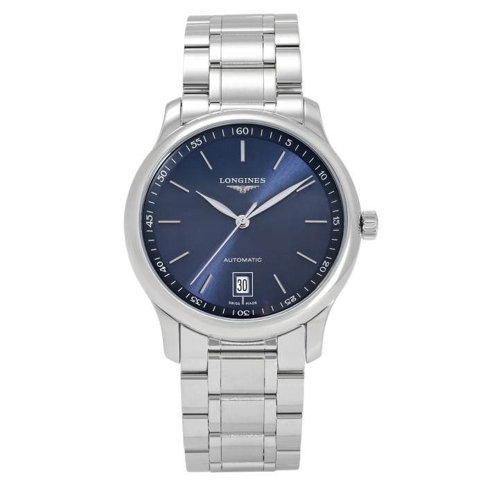 Longines Master L2.628.4.92.6 Stainless Steel 38.5mm Blue Dial Automatic #YKW972