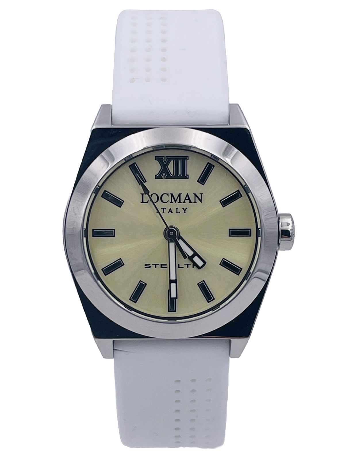 Orologio Locman Stealth Lady 204ACYW/240 Acciaio/Gomma 33mm Scontatissimo Nuovo