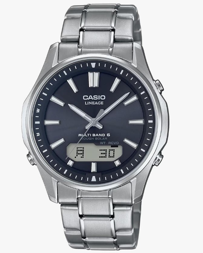 CASIO LINEAGE LCW-M100TSE-1AJF Solar Radio Titanium Men Watch LCW-M100TSE-1A NEW