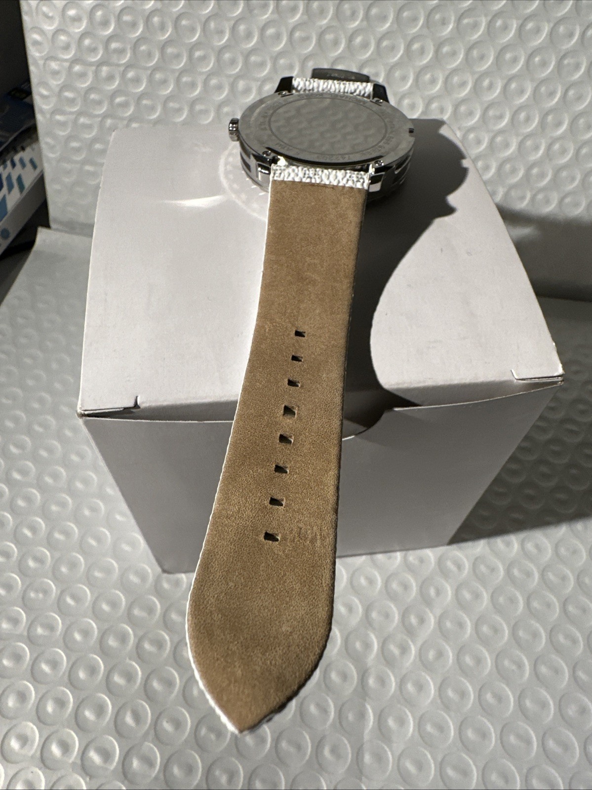 Michael Kors MK6998 Women’s Runway Pavé Silver-Tone Logo Band Watch 40mm