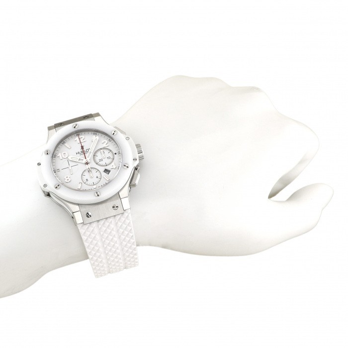 Hublot Big Bang 301.SE.230.RW Stainless Steel Ceramic 44.0mm White Dial #YKW446