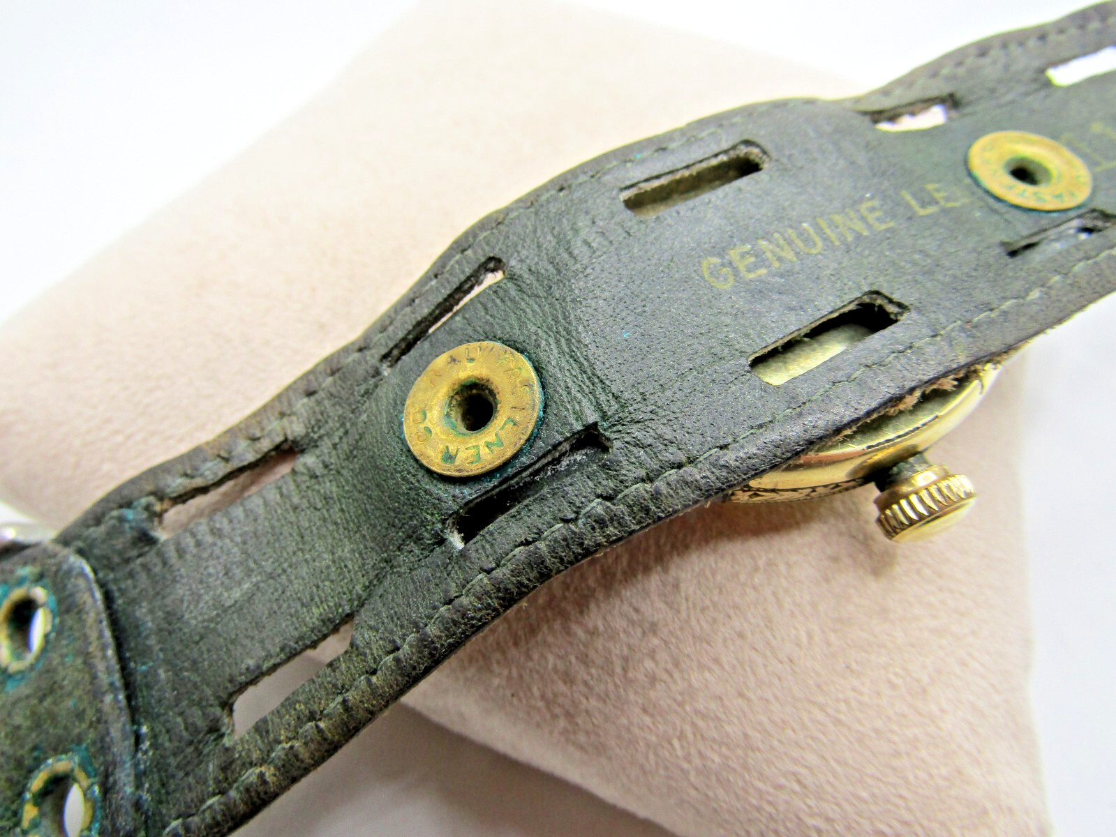Vintage Rare 1929 Elgin Grade 462 Mod 2 Tank Trench Style GF Case Watch Repair