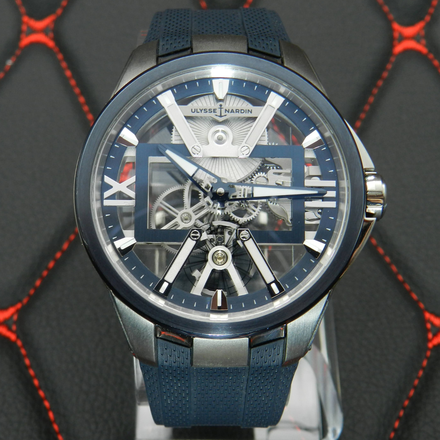 Ulysse Nardin Blast Skeleton X Titanium 3713-260-3/03 — Complete Set with Box…
