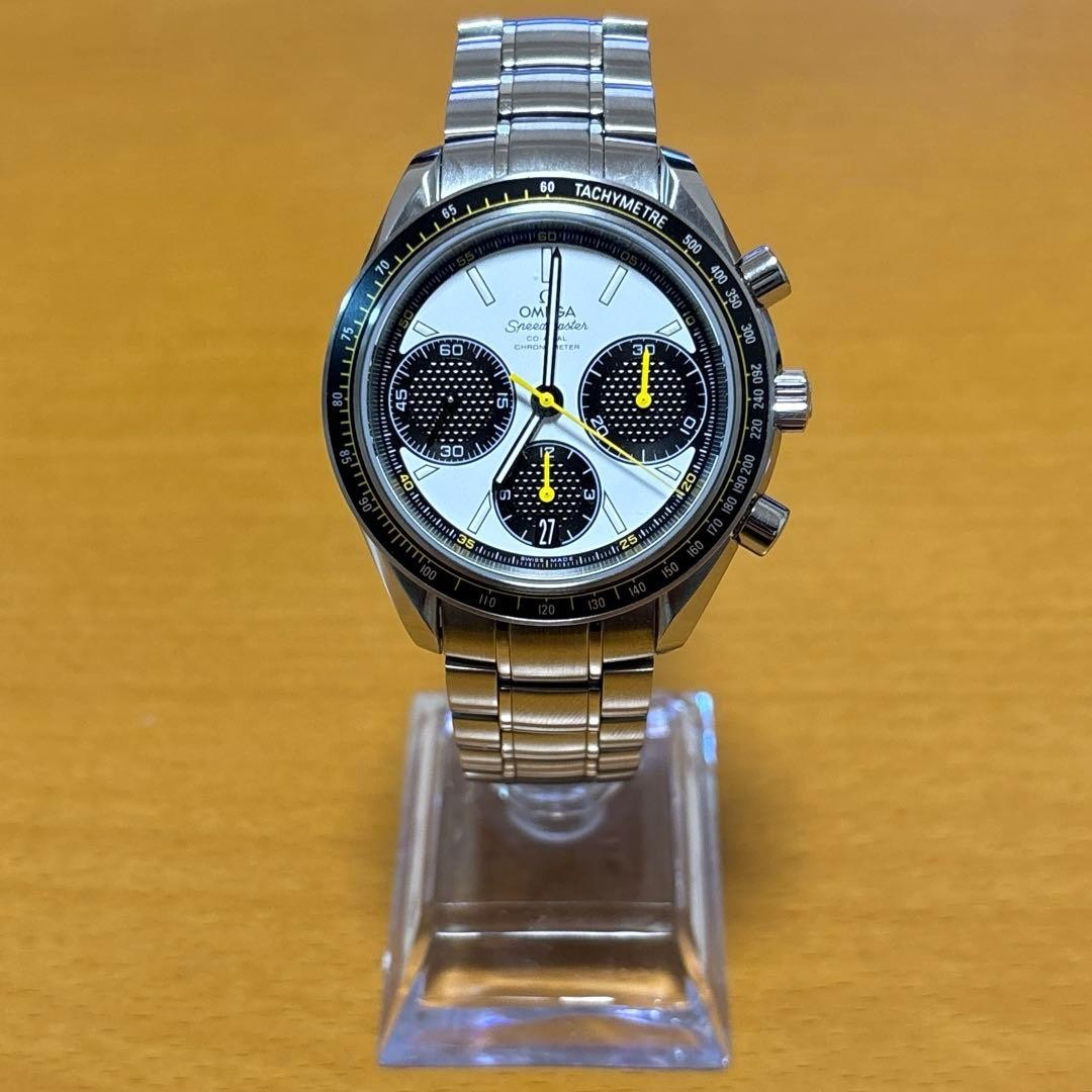 OMEGA Speedmaster Racing 326.30.40.50.04.001 White Dial SS 40mm Auto