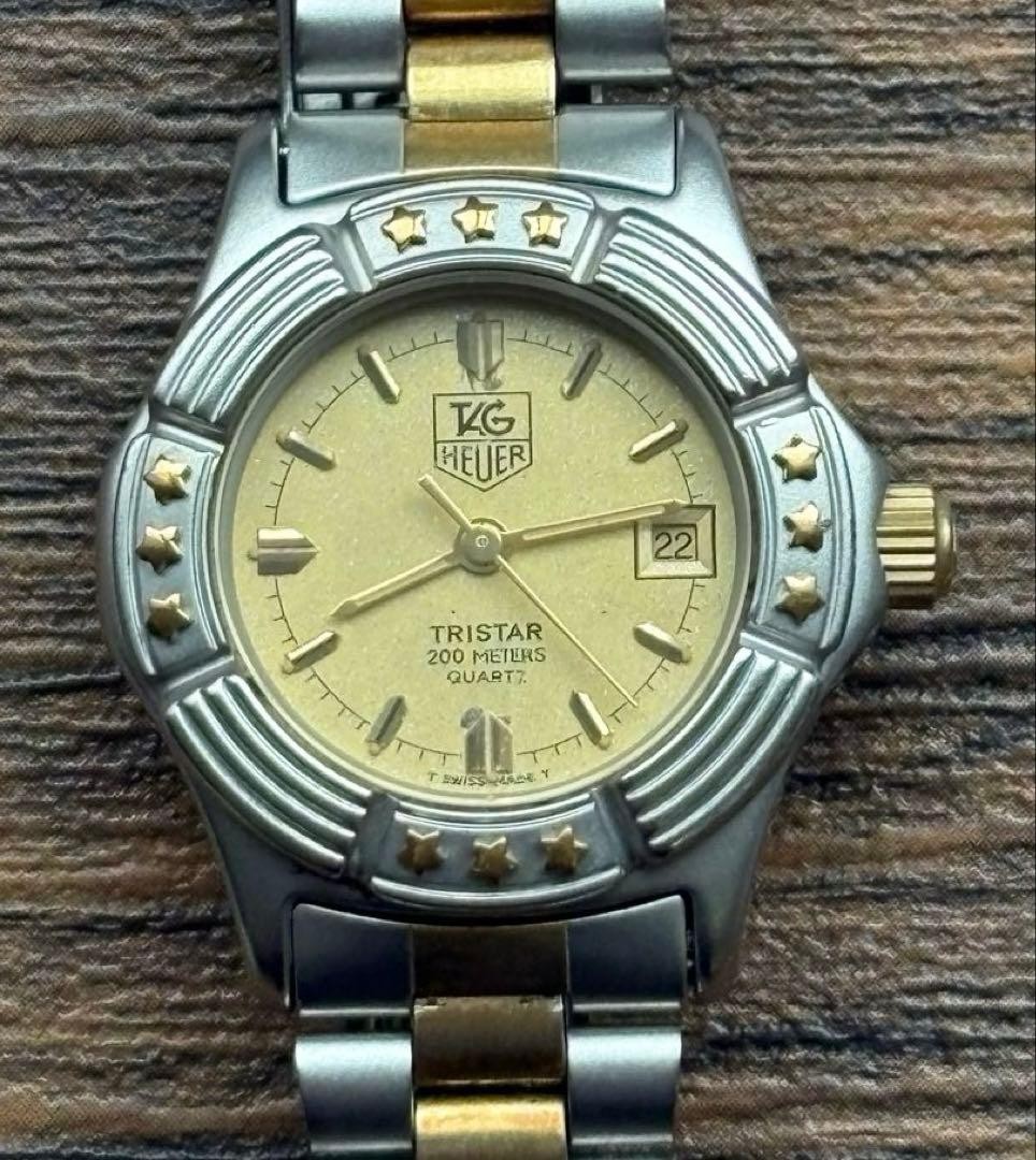 Rare working TAG HEUER 954.408 Tag Heuer TRISTAR