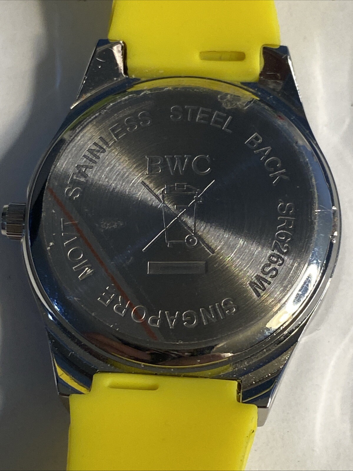 Cute And Fun Yellow Quartz Watch Second Hand. New Battery