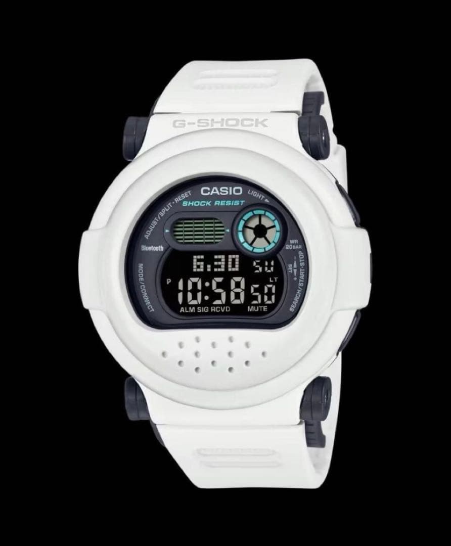 Casio G-SHOCK G-B001SF-7JR Sci-fi World White Resin Digital Watch