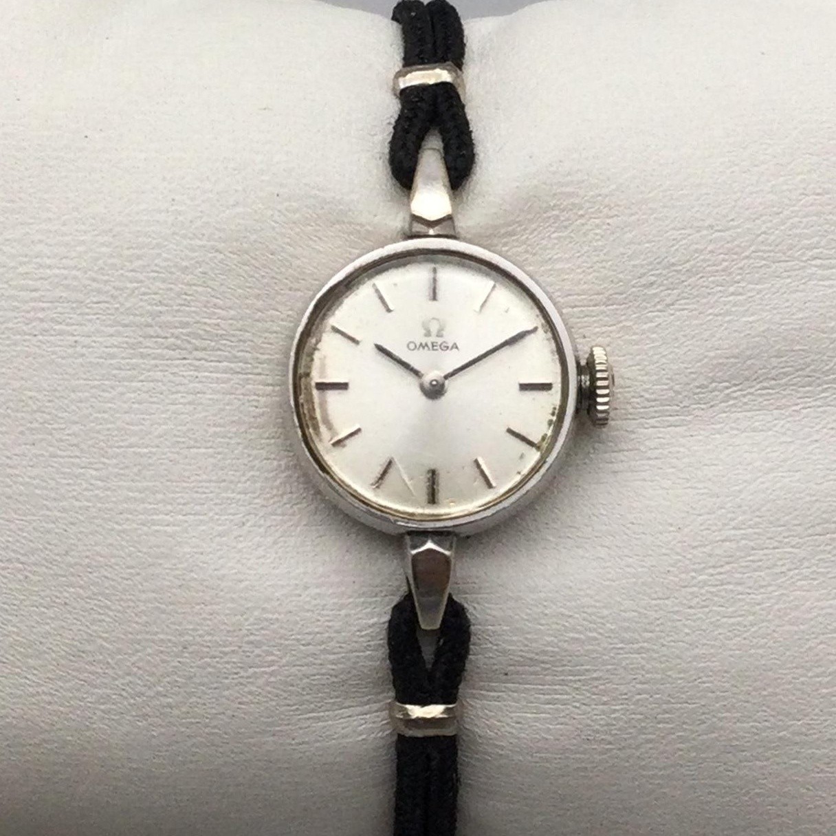 Vintage Omega Womens Watch 16mm Cocktail 14K Gold Filled Manual Wind 6.25″
