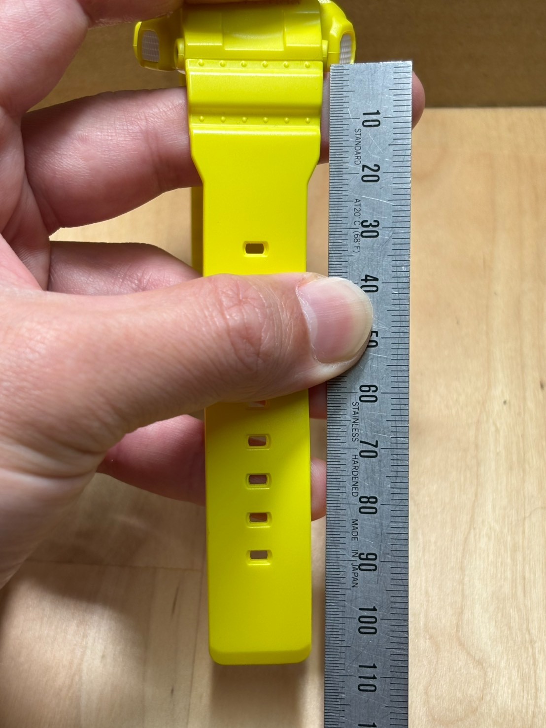 【LAST UNIT】Casio G-Shock Baby-G BA-110BC-9A Yellow Analog Digital Japan Used