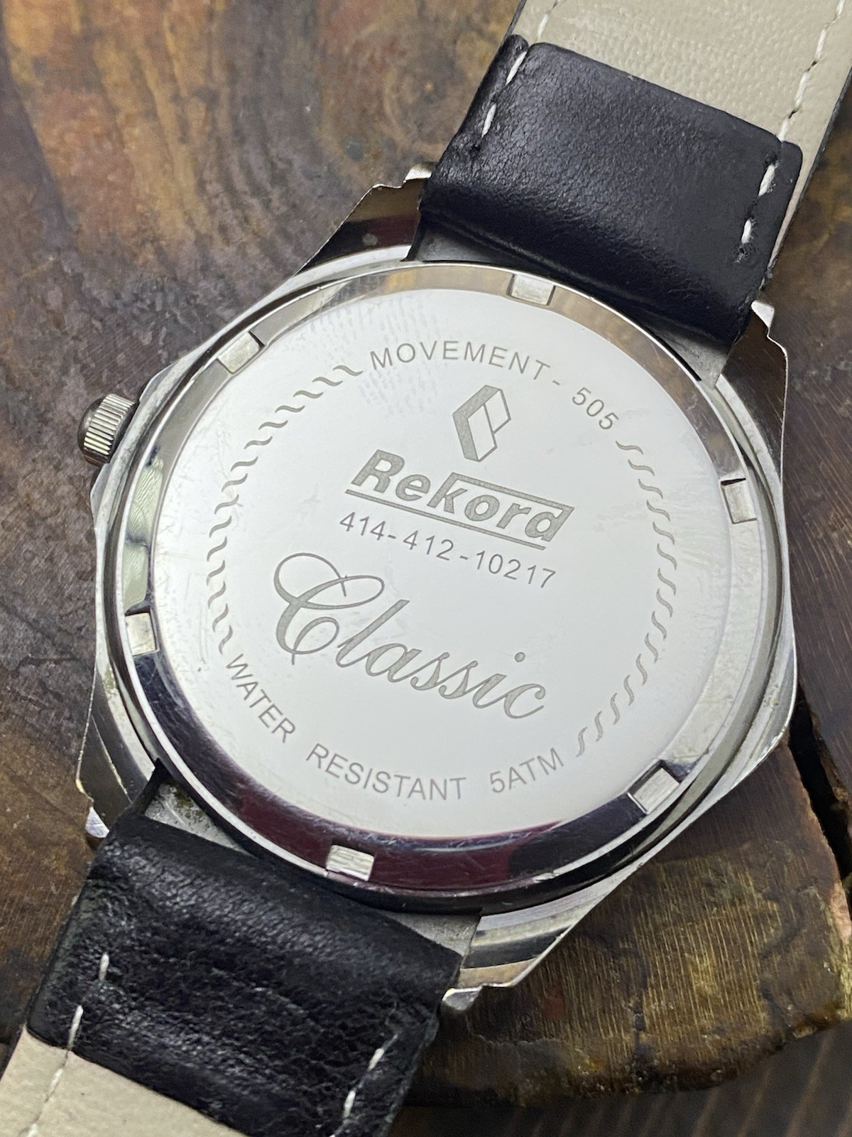 Men’s Wrist Watch Rekord Quarz Record Standard Classic Watch #9134