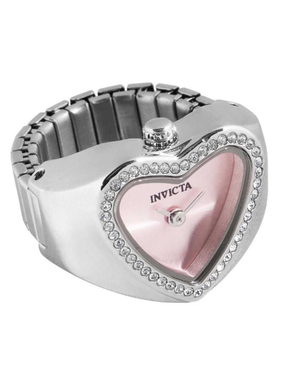 Invicta Mini Angel Women’s Ring Watch – 18.5mm, Steel (49571)