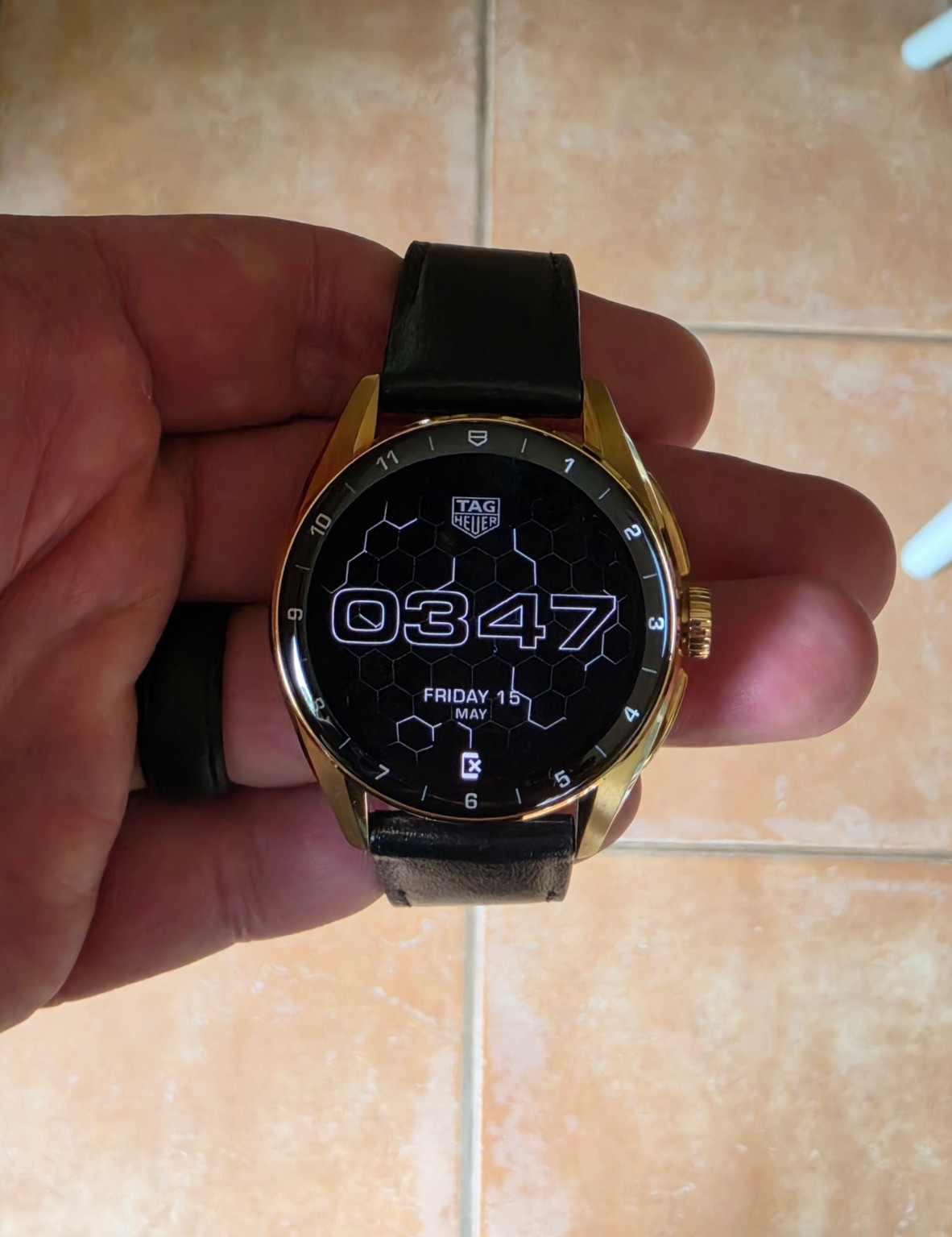 TAG Heuer SBR8011.BC6652 Connected Watch Golden Bright Edition Calibre 42mm E4
