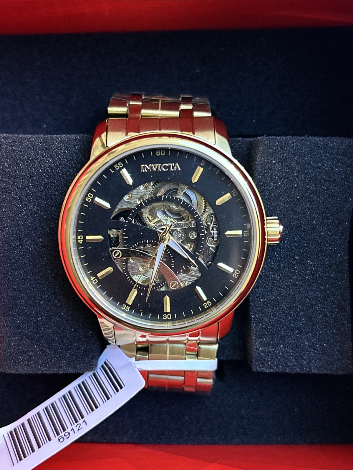 New Invicta Objet D’Art Automatic – Model 69121 – Skeleton Dial Elegance