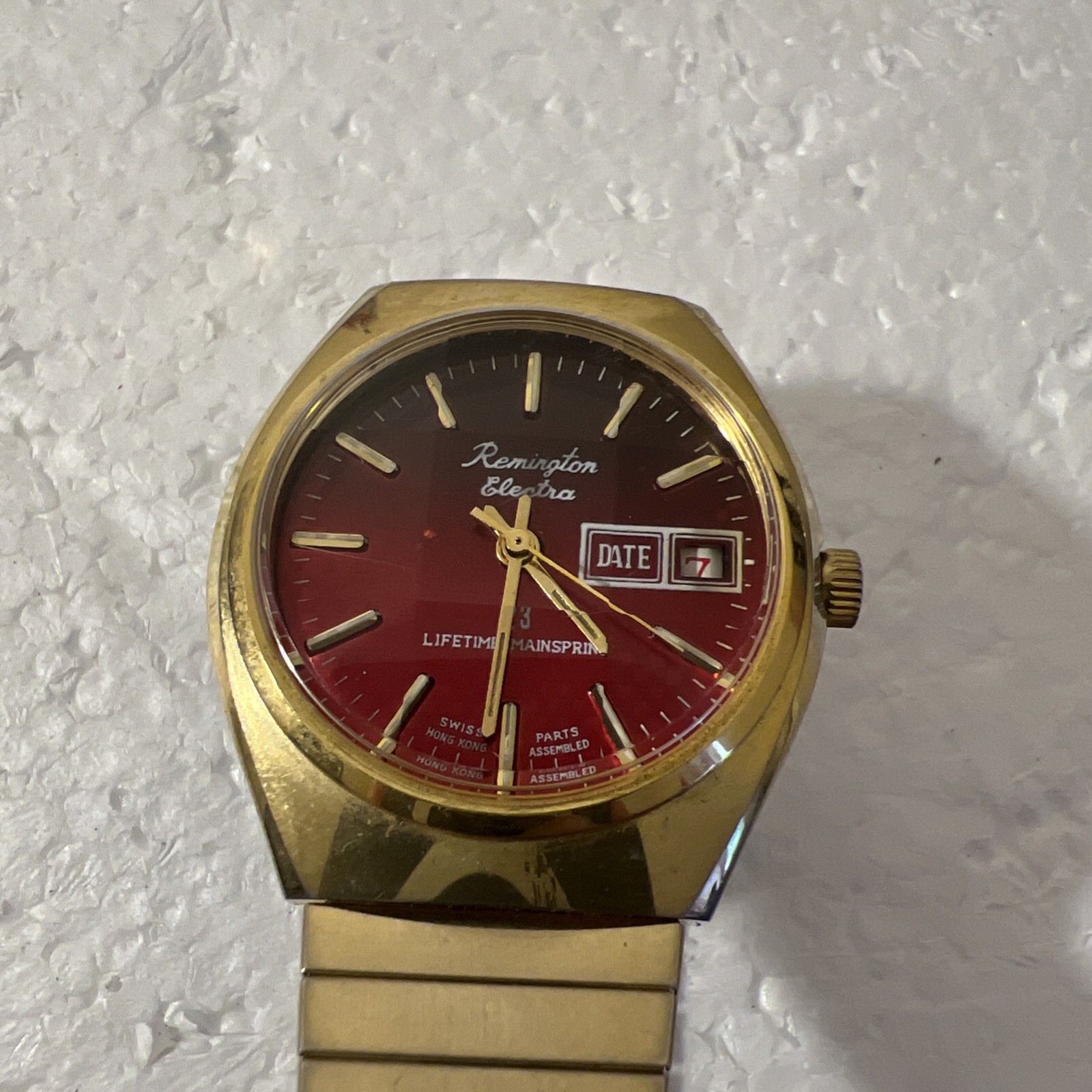 Remington Electra 23 Lifetime Mainspring Swiss Made Watch