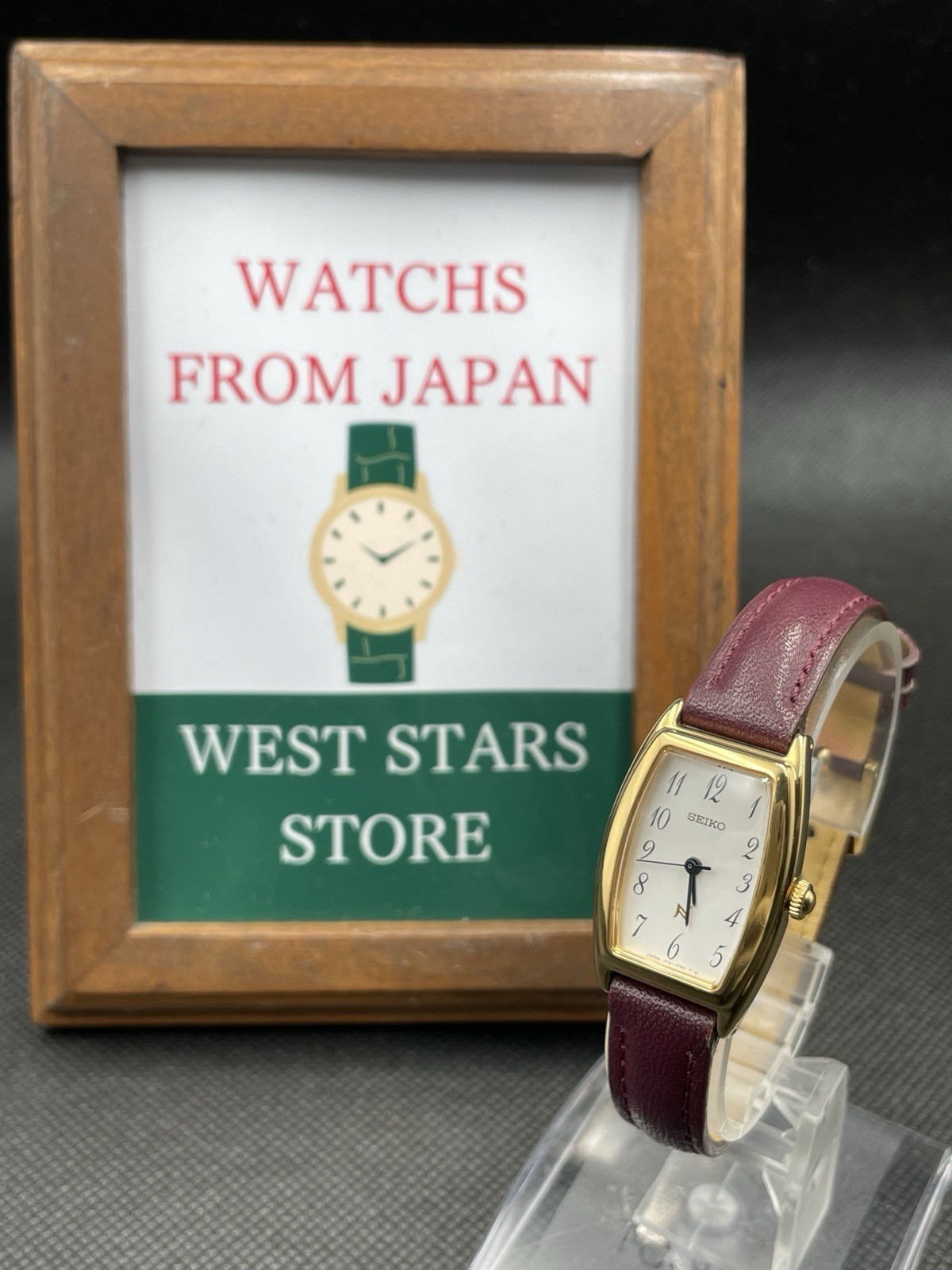 [Near MINT] Vintage SEIKO Noie 1F21-5C10 Gold Ladies Quartz Watch From JAPAN