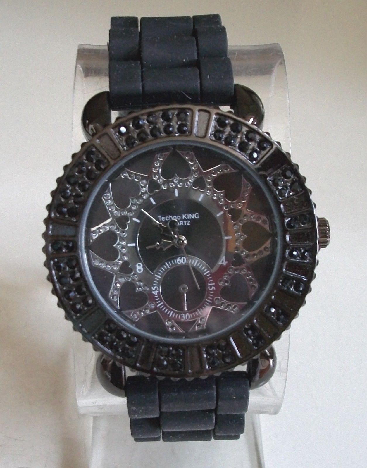 Women’s Black, White, Mint, Red, Beige, Pink Silicon Casual Fun Fashion Watch