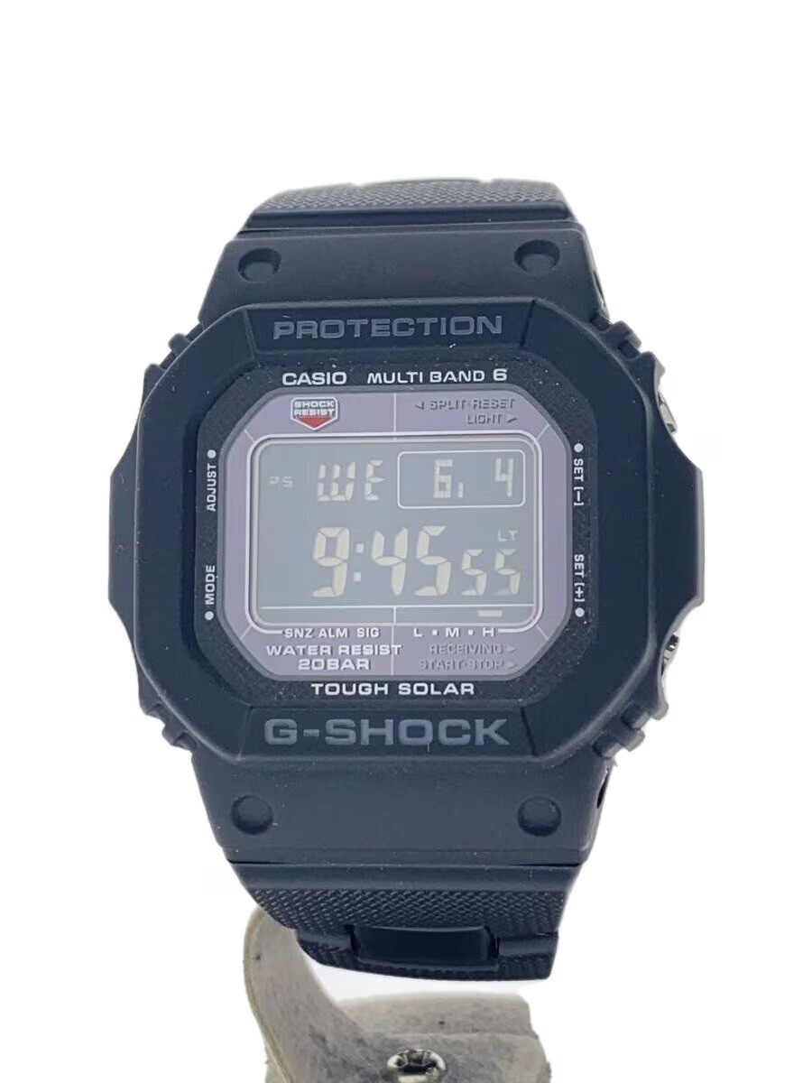 CASIO G-SHOCK GW-M5610UBC-1JF Black Stainless Steel Solar Digital Watch