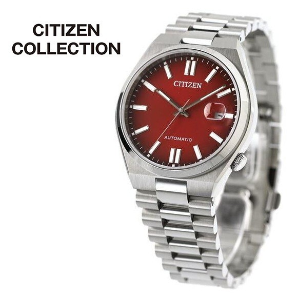 [☆New] CITIZEN COLLECTION TSUYOSA NJ0150-56W Men’s Automatic Red Dial Watch