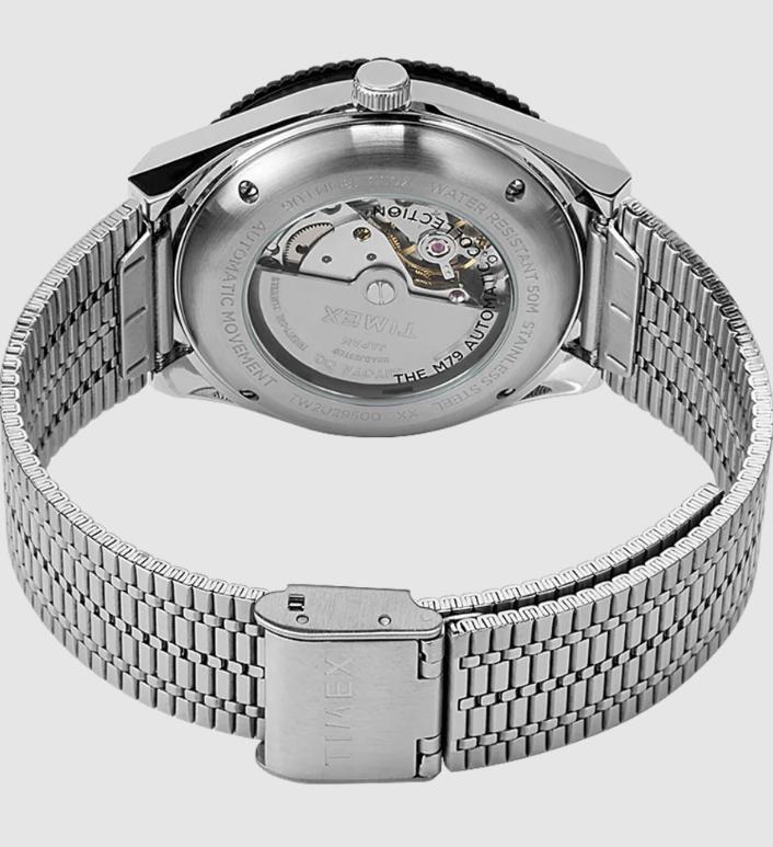 $350 MSRP | Timex M79 Men’s Automatic Stainless Steel Watch – TW2U78300ZV