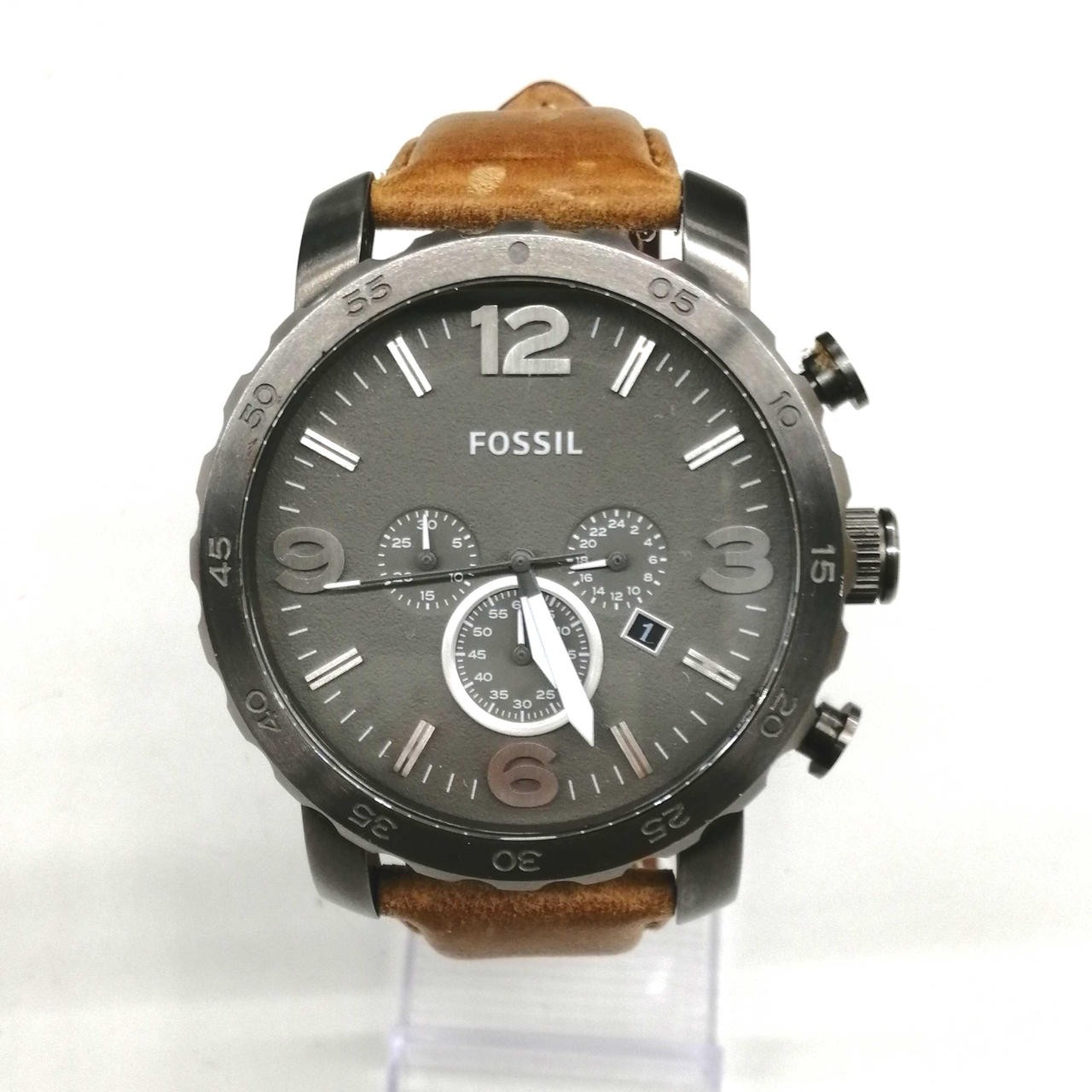 FOSSIL C241006 Quartz Chronograph Used Japan Genuine