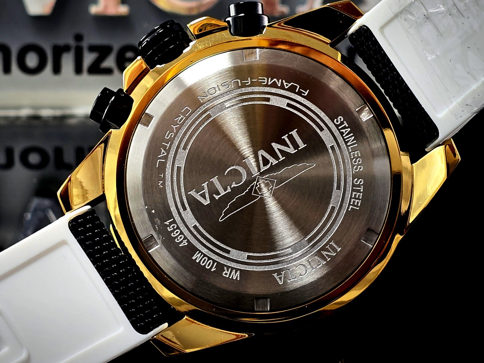 Invicta S1 Rally Accelerator Swiss Ronda Z60 Caliber Men’s Watch – 51mm, White,