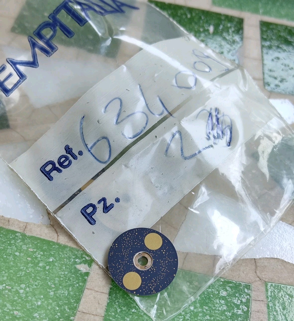 Vintage Watch Seiko Unknown Model Moon Phase Indicator Part 634009