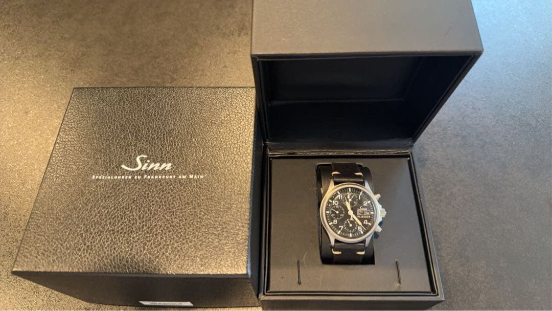Sinn 356 Flieger Chronograph Automatic Steel Black Men’s Pilot Watch