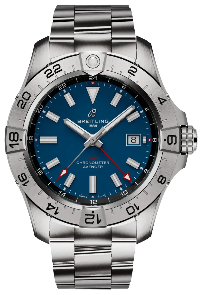 2026 Breitling Avenger Automatic GMT Blue Dial 44mm Men’s Watch A32320101C1A1
