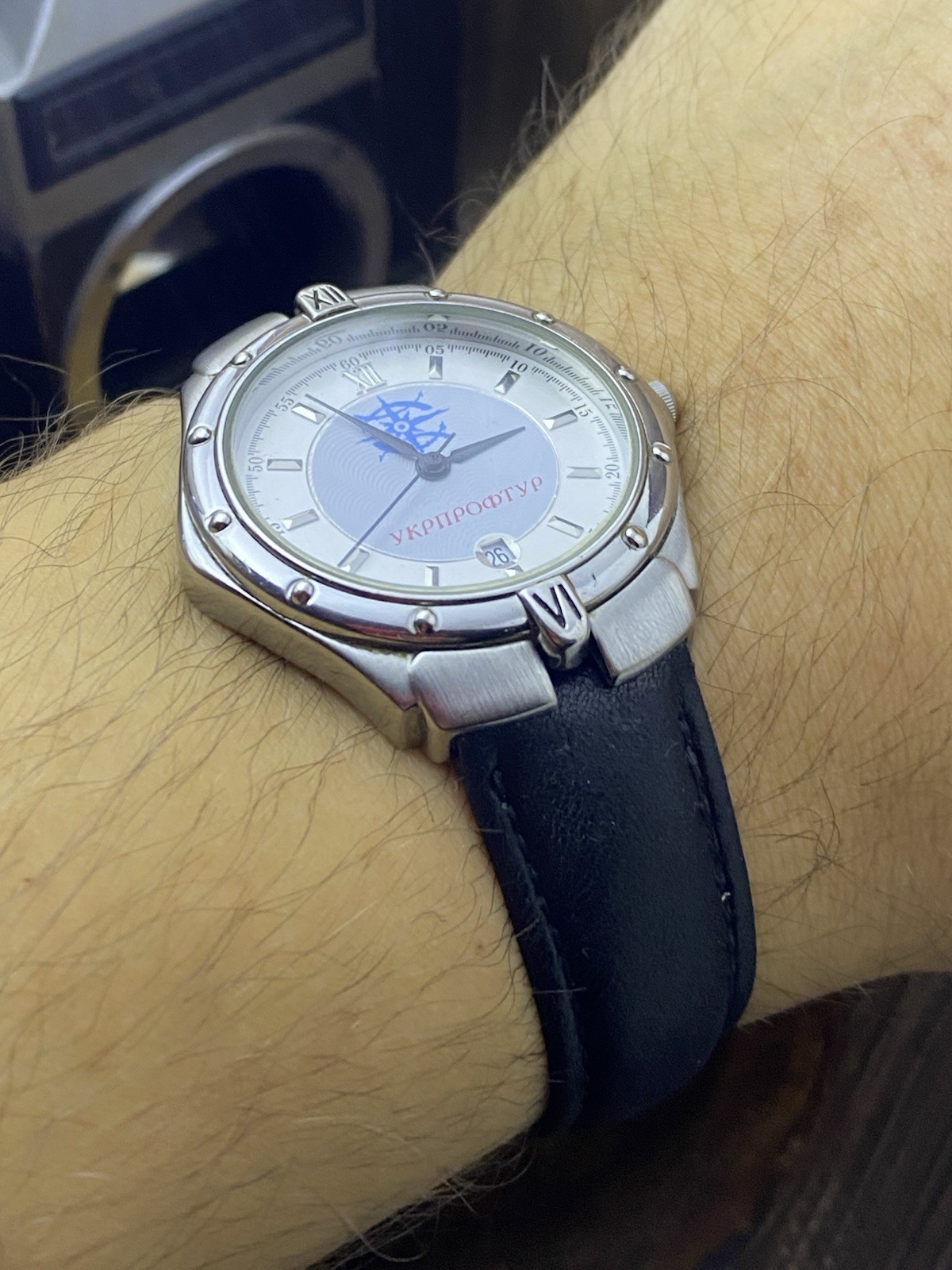 Men’s Wrist Watch Rekord Quarz Record Standard Classic Watch #9134