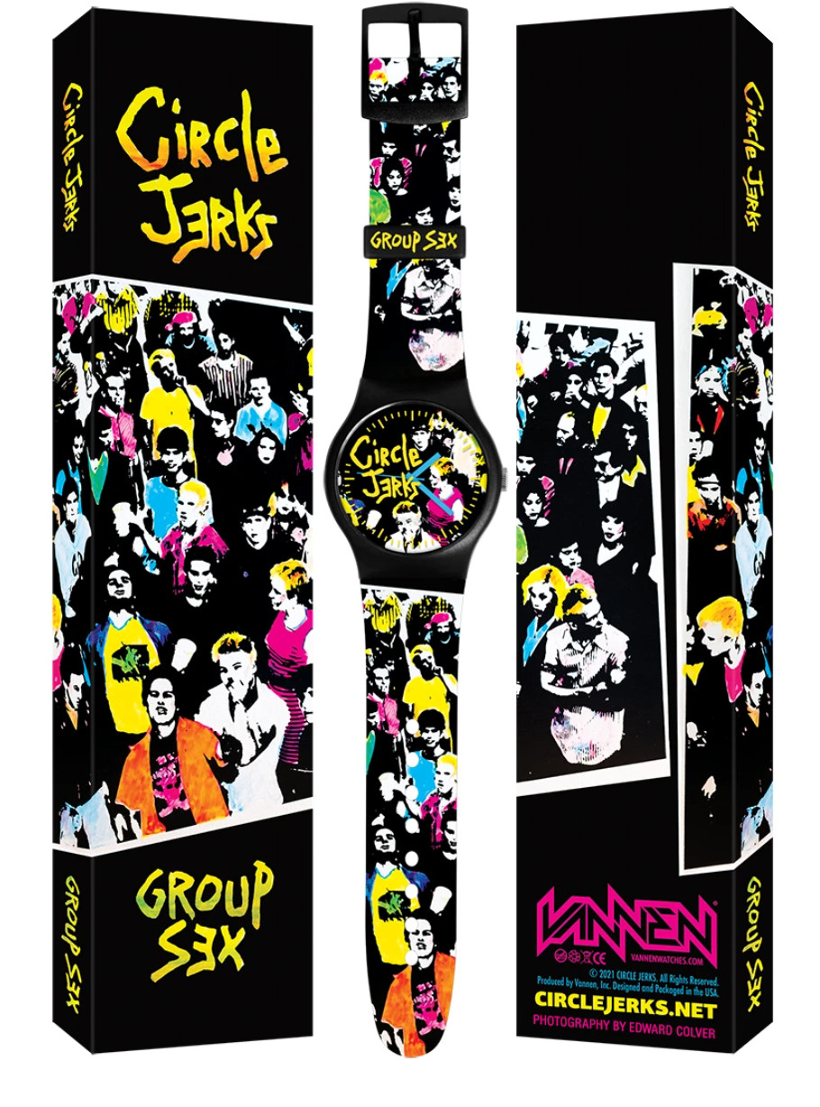 Circle Jerks Signed Keith Morris and Greg Hetson Limited Edition Watch of 350