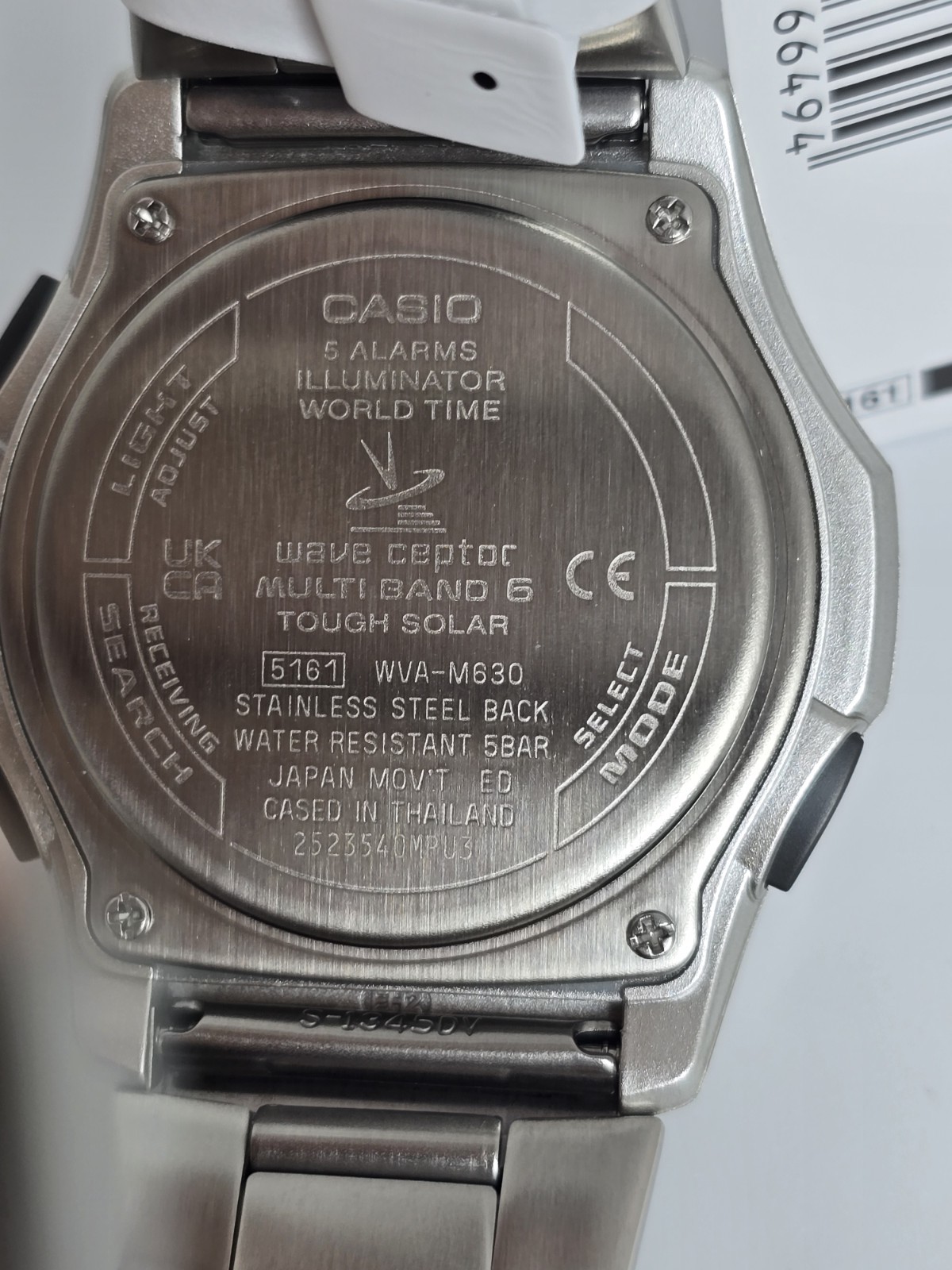 Casio Wave Ceptor WVA-M630D-1AJF Tough Solar Multi Band 6 Japan Domstic Market
