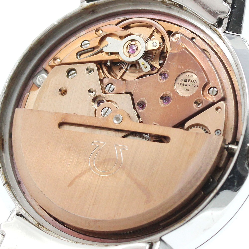 OMEGA De Ville 166.0161 Cal.1012 Date Silver Dial Automatic Men’s Watch_965081