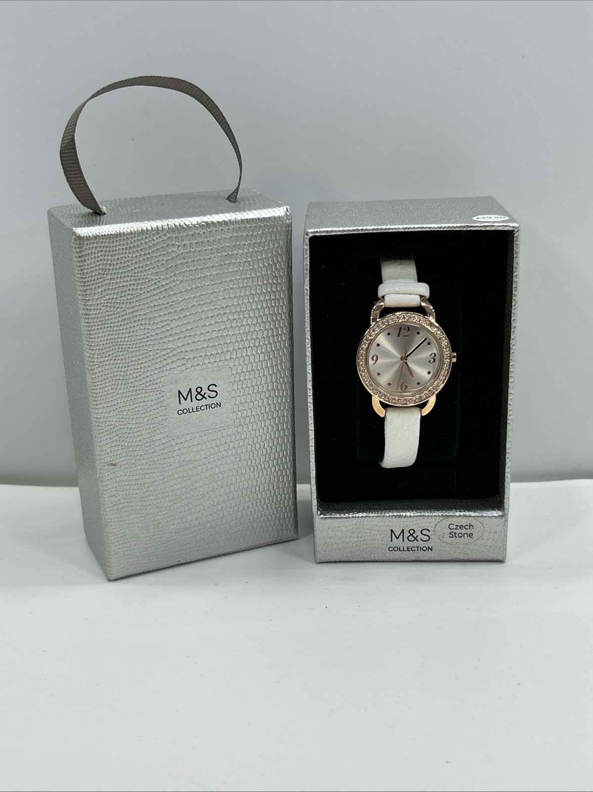 M&S Collection Gold Tone Czech Stone women’s Watch￼