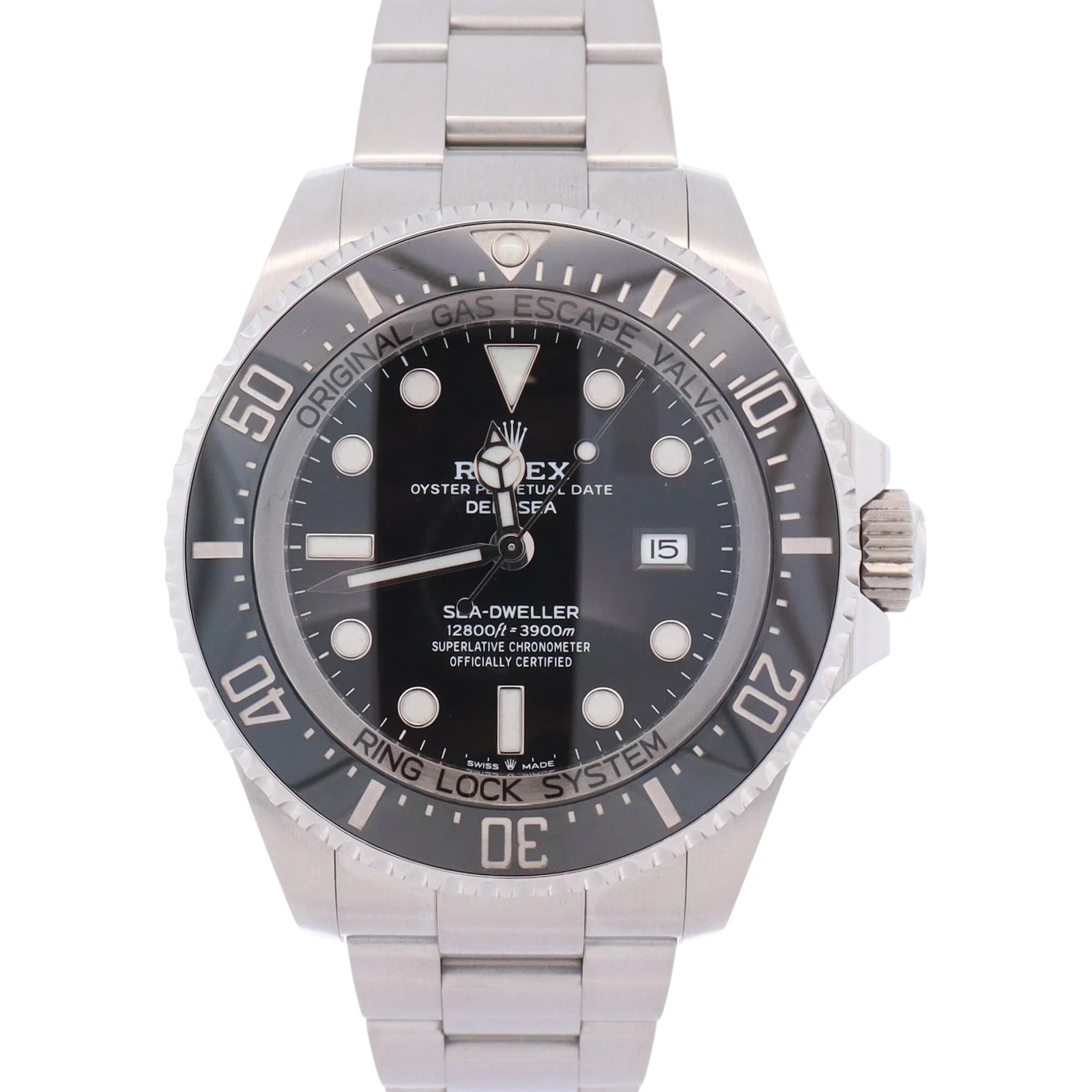 Rolex Sea-Dweller 44mm Black Dial Watch Ref# 126660